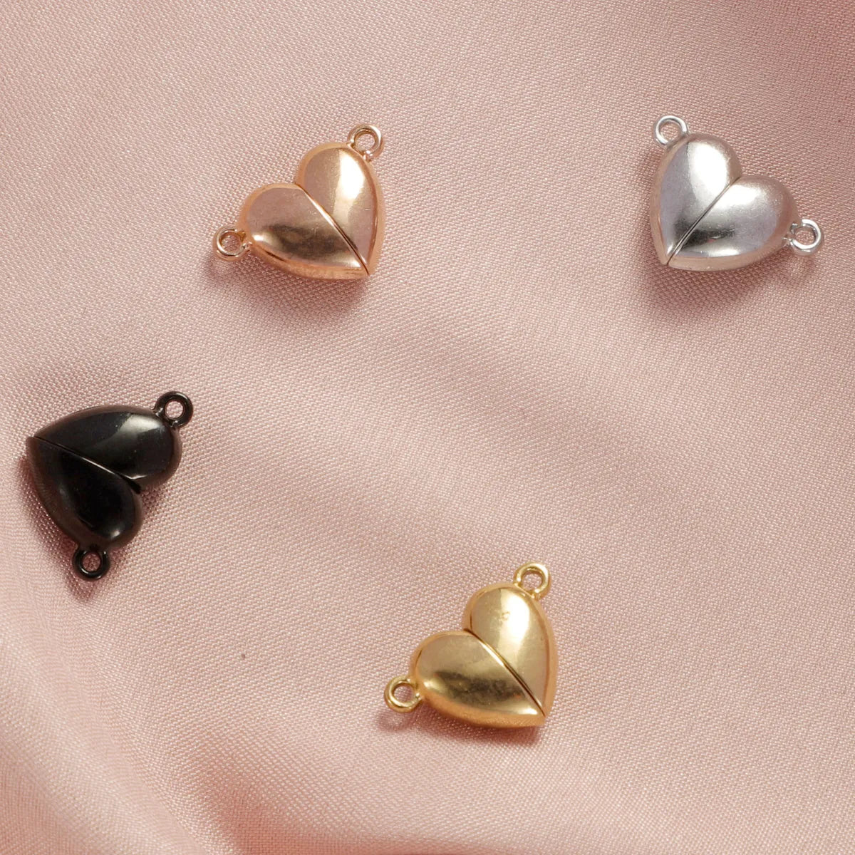 1 Piece Stainless Steel None 18K Gold Plated Heart Shape Pendant