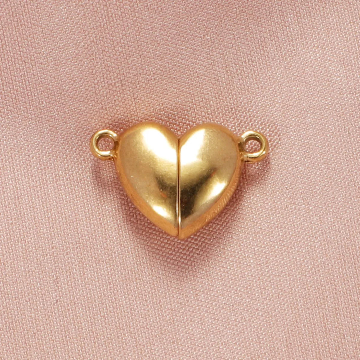 1 Piece Stainless Steel None 18K Gold Plated Heart Shape Pendant