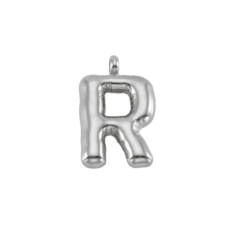 1 Piece Stainless Steel Letter Pendant