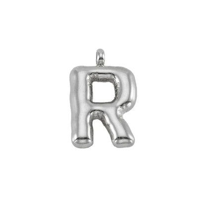 1 Piece Stainless Steel Letter Pendant