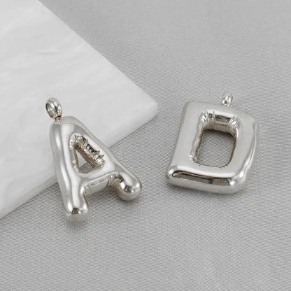 1 Piece Stainless Steel Letter Pendant