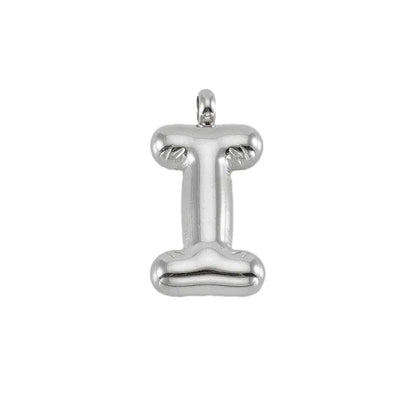 1 Piece Stainless Steel Letter Pendant