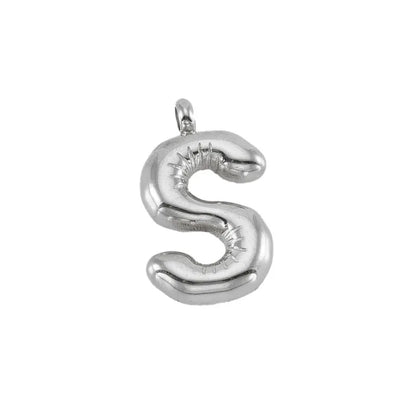 1 Piece Stainless Steel Letter Pendant