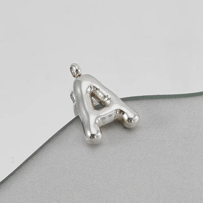 1 Piece Stainless Steel Letter Pendant