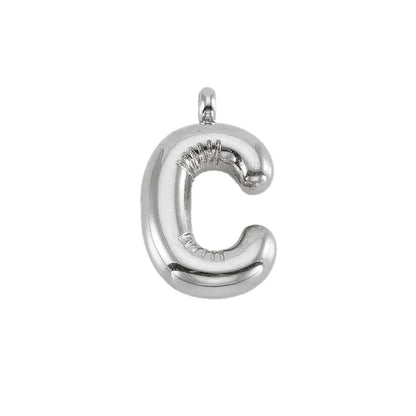 1 Piece Stainless Steel Letter Pendant