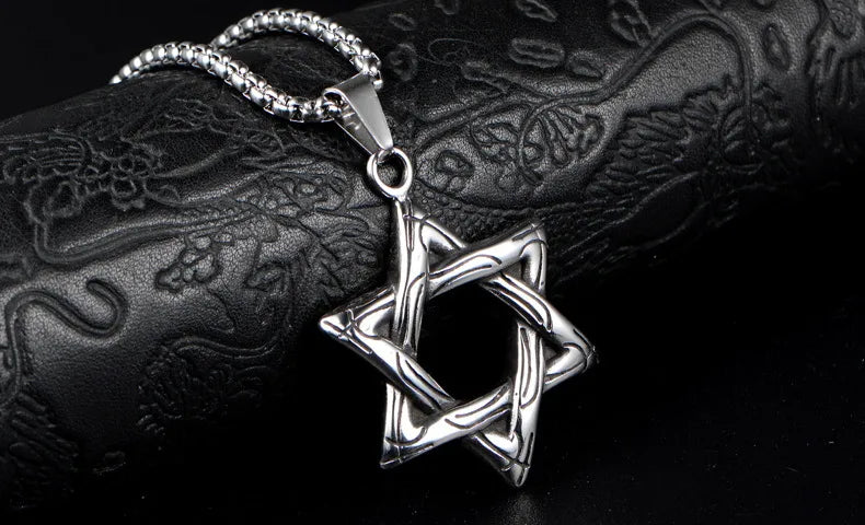 1 Piece Stainless Steel Star Polished Pendant Chain