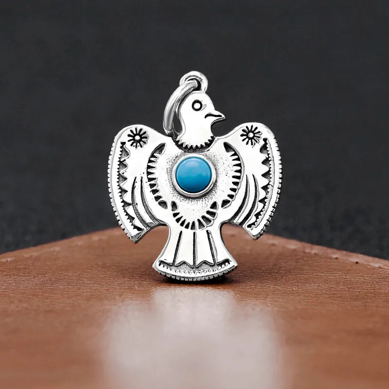 1 Piece Sterling Silver Bird Eagle Pendant