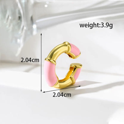 1 Piece Sweet C Shape Copper Ear Cuffs