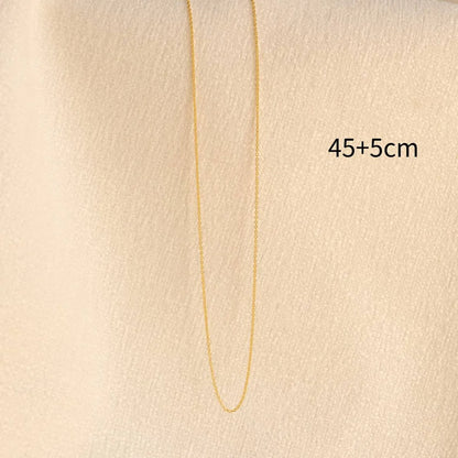 1 Piece 304 Stainless Steel Titanium Steel Zircon Gold Plated Heart Shape Butterfly Pendant Chain