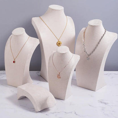 1 Piece Velvet Simple Style Solid Color Jewelry Display