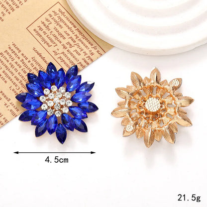 1 Piece Zinc Alloy Flower Beads