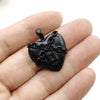 1 Piece Zinc Alloy Gold Plated Heart Shape Pendant