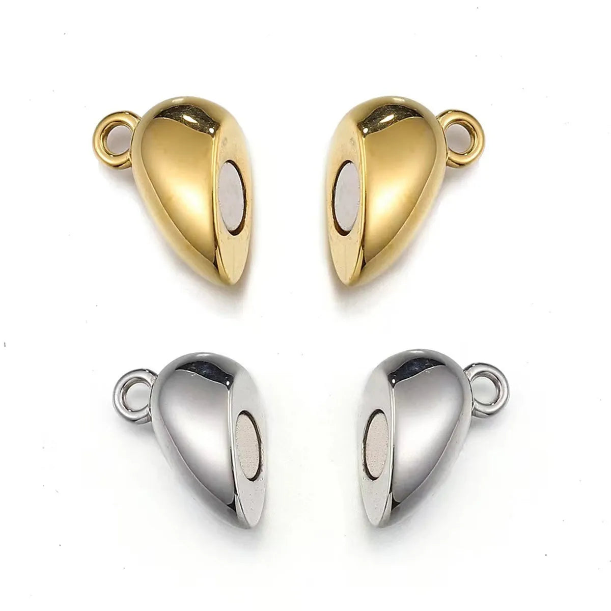 1 Piece Zinc Alloy Heart Shape Pendant