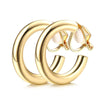 1 Set 1 Pair Basic Modern Style Classic Style C Shape Geometric Plating Inlay Alloy Rhinestones Ear Cuffs