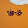 1 Set Cartoon Style Pumpkin Cat Ghost Enamel Alloy Ear Hook