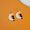 1 Set Cartoon Style Pumpkin Cat Ghost Enamel Alloy Ear Hook