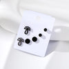 1 Set Cute Simple Style Butterfly Alloy Ear Studs