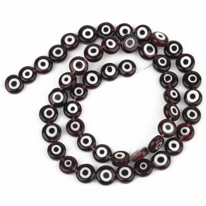 1 Set Arylic Devil'S Eye Polished Beads