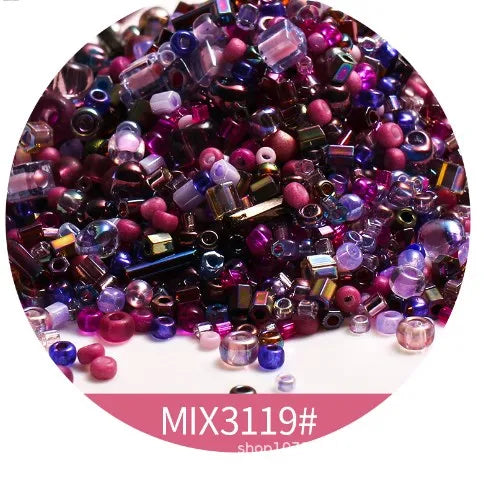 1 Set Diameter 1.8-2.0 Hole Under 1mm Glass Solid Color Beads