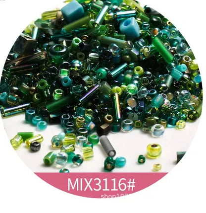 1 Set Diameter 1.8-2.0 Hole Under 1mm Glass Solid Color Beads