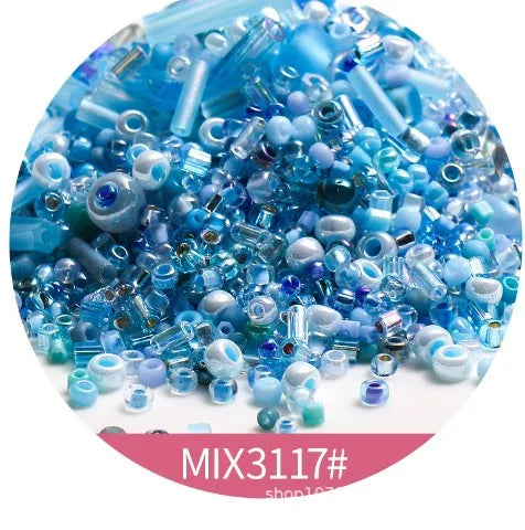 1 Set Diameter 1.8-2.0 Hole Under 1mm Glass Solid Color Beads