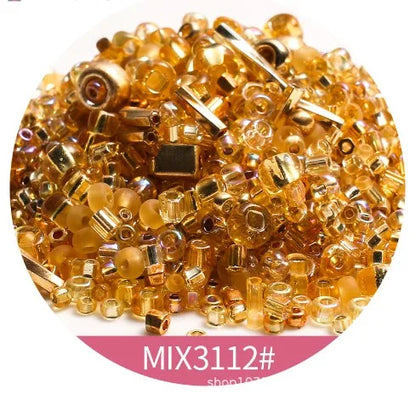 1 Set Diameter 1.8-2.0 Hole Under 1mm Glass Solid Color Beads