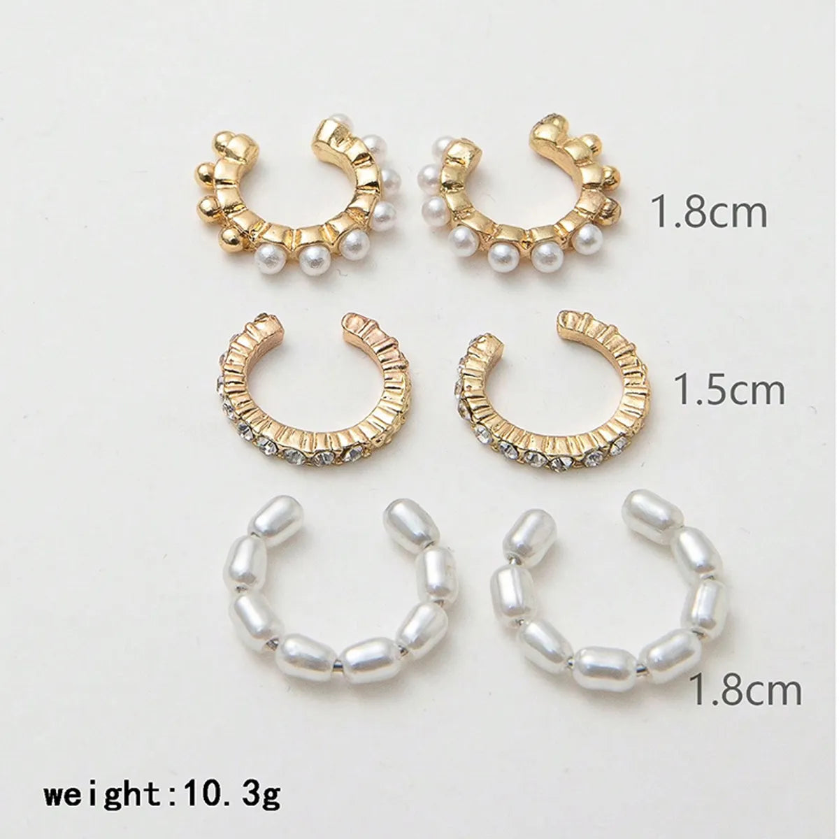 1 Set Ig Style Simple Style Cross Snake Bow Knot Plating Inlay Alloy Zircon Gold Plated Ear Studs