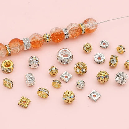 1 Set Iron Copper Rhinestones Printing Beads