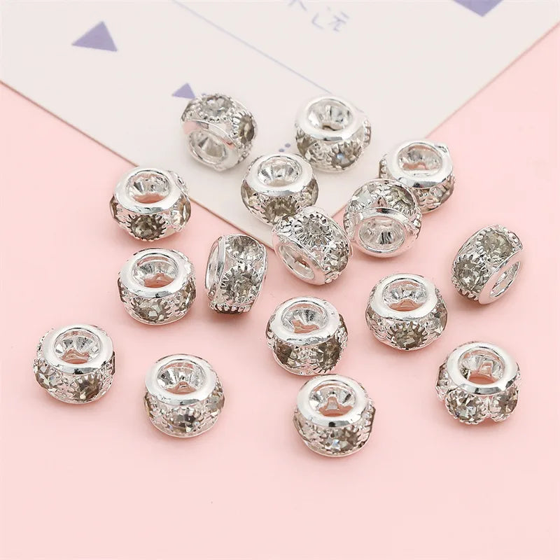 1 Set Iron Copper Rhinestones Printing Beads