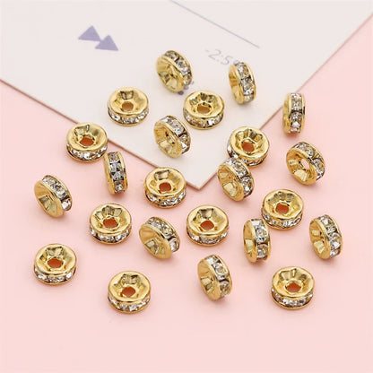 1 Set Iron Copper Rhinestones Printing Beads