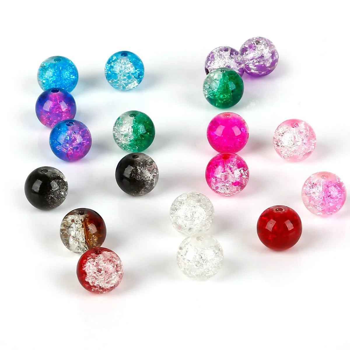 1 Set Diameter 4mm Diameter 6 Mm Diameter 8mm Glass Round Beads