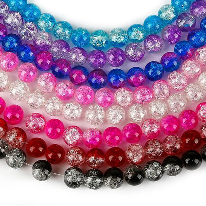 1 Set Diameter 4mm Diameter 6 Mm Diameter 8mm Glass Round Beads