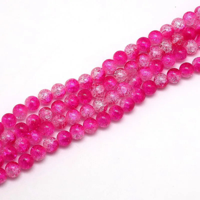 1 Set Diameter 4mm Diameter 6 Mm Diameter 8mm Glass Round Beads