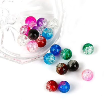 1 Set Diameter 4mm Diameter 6 Mm Diameter 8mm Glass Round Beads