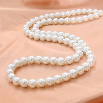 1 Set Diameter 4mm Diameter 6 Mm Diameter 8mm Glass Solid Color Beads