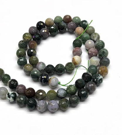 1 Strand/Package Diameter 10mm Diameter 6 Mm Diameter 8mm 1.2-1.5 Beaded Natural Stone Colorful Agate Agate Geometric Polished Beads