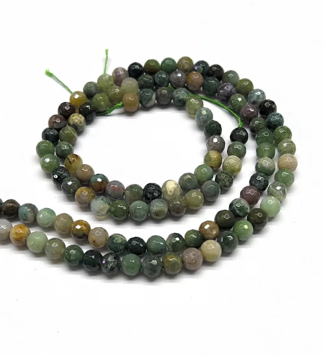 1 Strand/Package Diameter 10mm Diameter 6 Mm Diameter 8mm 1.2-1.5 Beaded Natural Stone Colorful Agate Agate Geometric Polished Beads