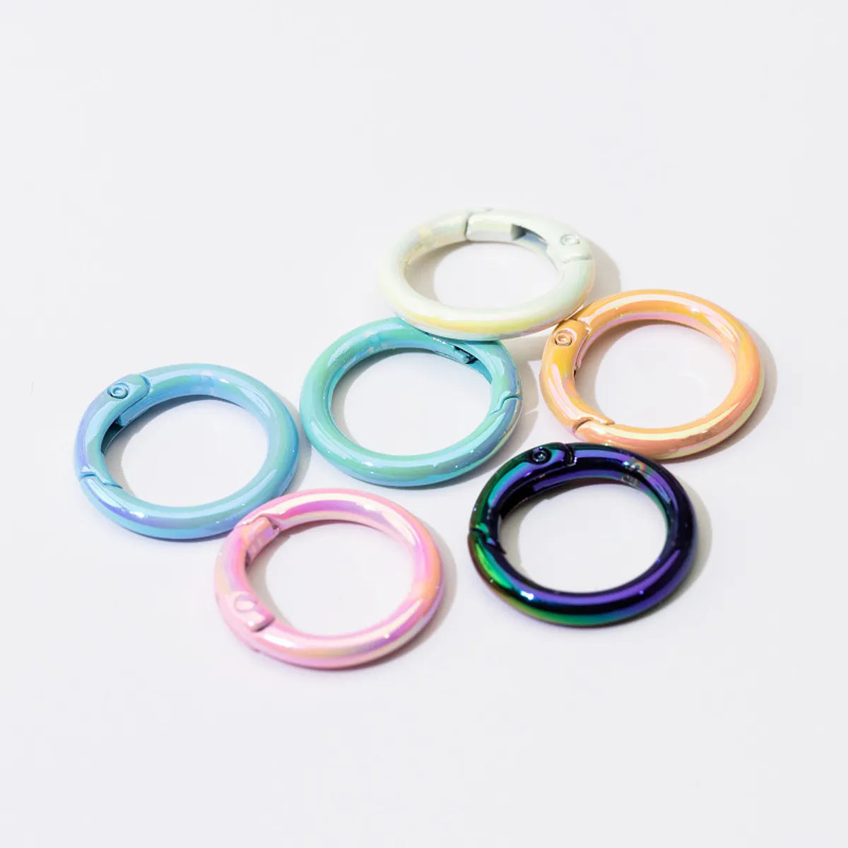 10 PCS/Package 20mm 25mm (Sold By Unit) Alloy Circle Connecting Ring Jump Ring