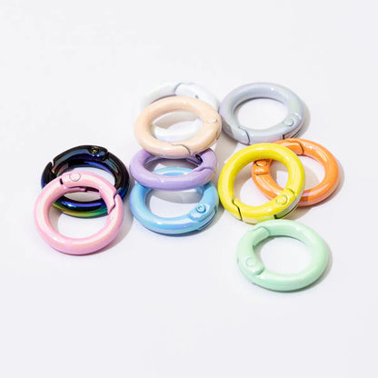 10 PCS/Package 20mm 25mm (Sold By Unit) Alloy Circle Connecting Ring Jump Ring