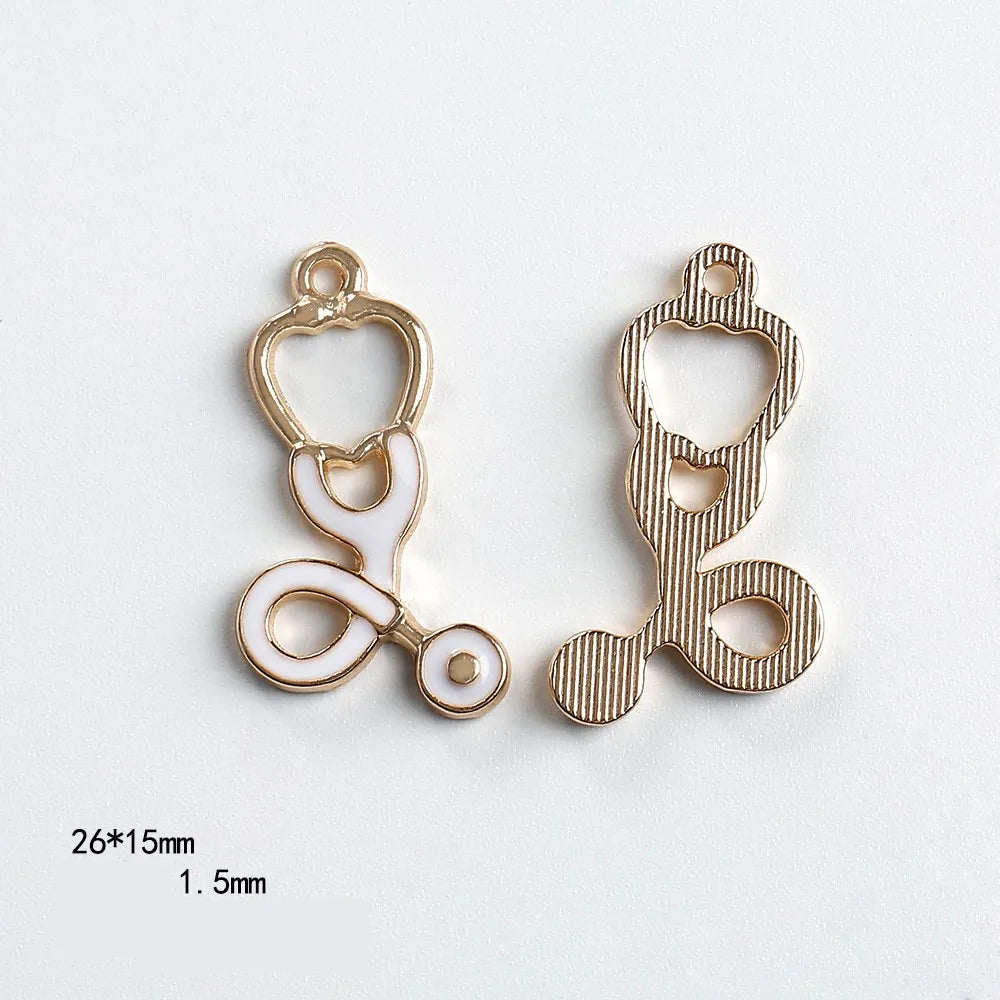 10 PCS/Package 23*32.5mm 27*26mm 8.5*30mm Hole 1~1.9mm Hole 2~2.9mm Alloy Human Face Mask Heart Shape Pendant