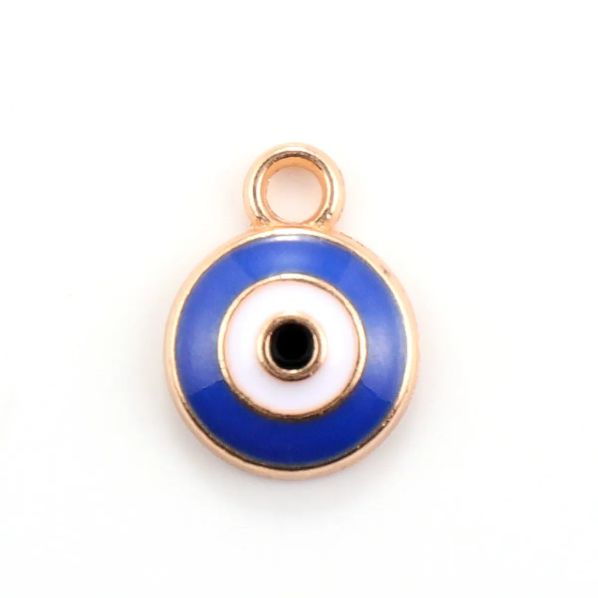 10 PCS/Package Alloy Color Block Pendant