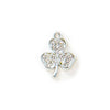 10 PCS/Package Alloy Rhinestones Shamrock Pendant Simple Style