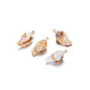 10 PCS/Package Arylic Conch Pendant