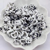 10 PCS/Package Ceramics Heart Shape Pendant