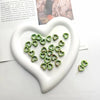 10 PCS/Package Ceramics Heart Shape Pendant