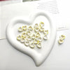 10 PCS/Package Ceramics Heart Shape Pendant