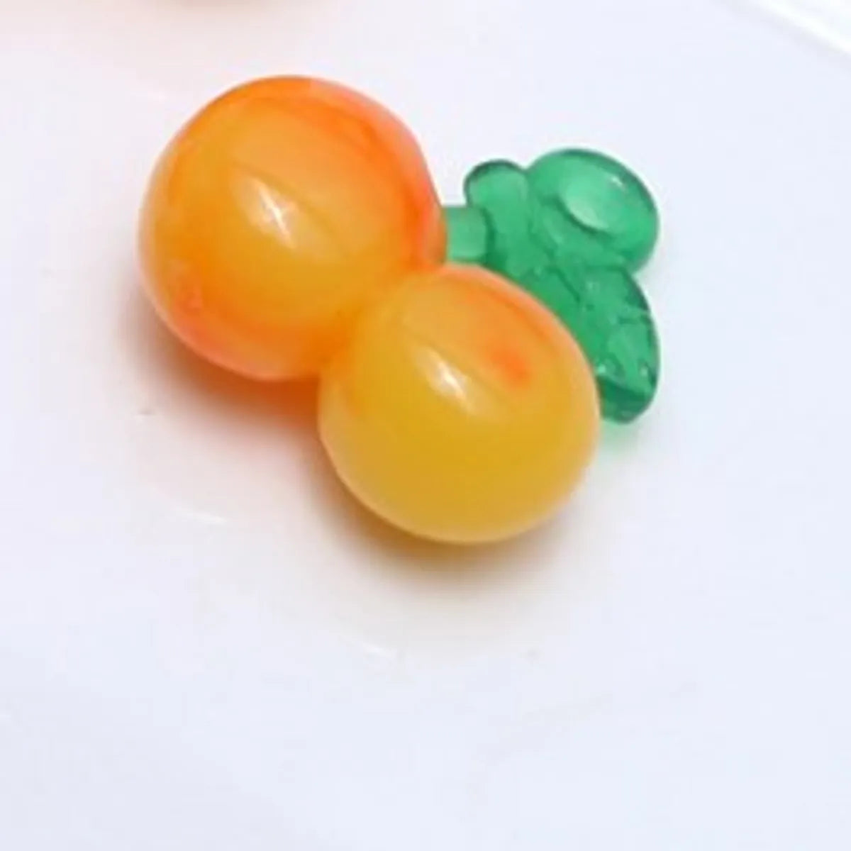 10 Pcs/Package Cute Cherry Strawberry Resin Jewelry Accessories