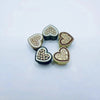 10 PCS/Package Hole 1~1.9mm Synthetic Resin Four Leaf Clover Square Heart Shape Beads