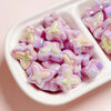 10 PCS/Package Plastic Resin Bow Knot Polished Beads