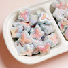 10 PCS/Package Plastic Resin Bow Knot Polished Beads